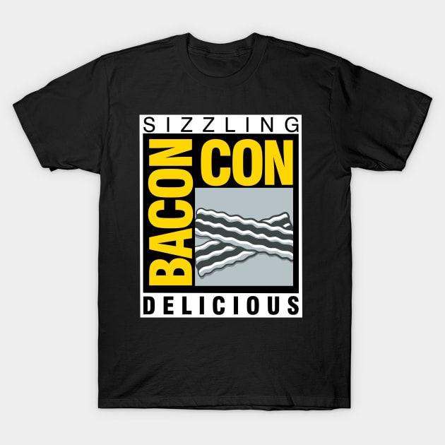 Bacon Con T-Shirt by fishbiscuit